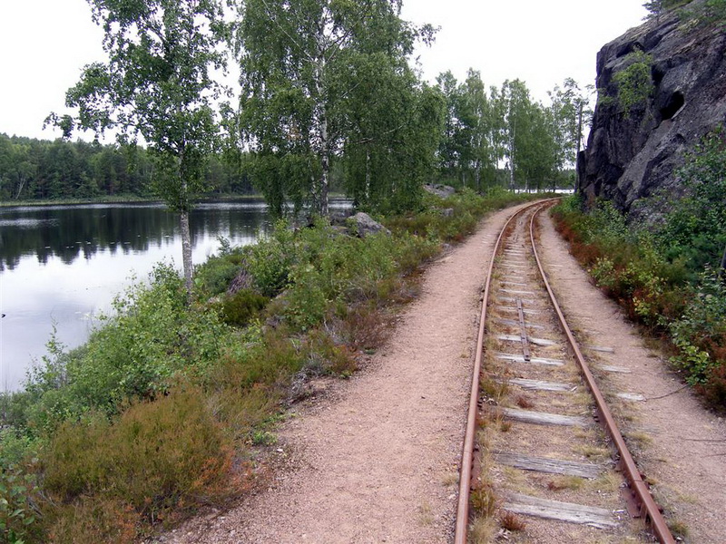 Smalspåret mellan Växjö och Hultsfred 